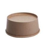Indelis PAP/PE 750ml, Ø149mm, kraft, 50vnt. - Image 2