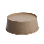Container, PP/PE, 1100 ml, Ø187 mm, kraft, 50 pcs. - Image 2