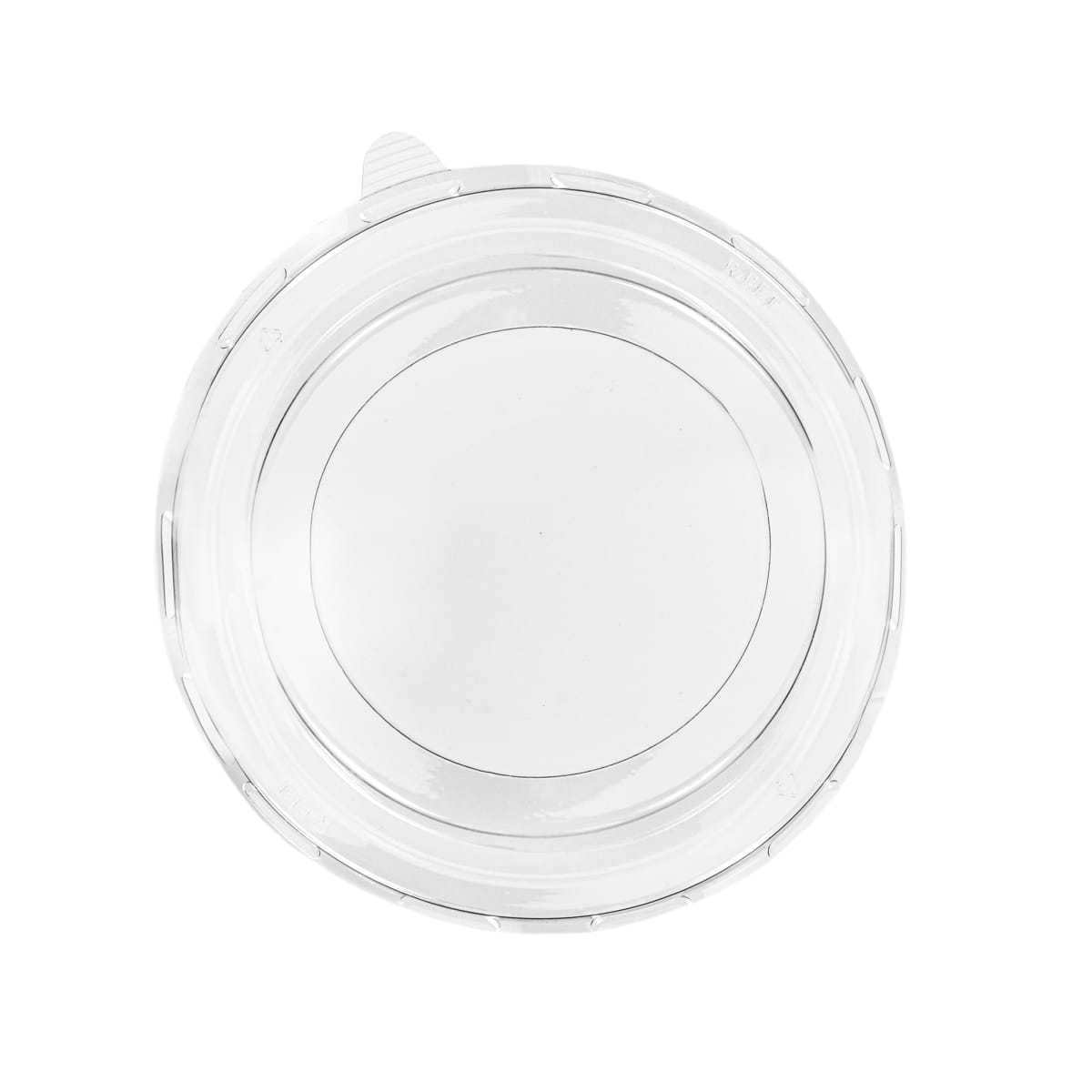 25PAP142L.jpg PET lids for containers Ø142 mm, transparent, 50 pcs. - Image 1