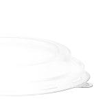 PET lids for containers Ø145 mm, transparent, 50 pcs. - Image 2