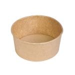 Indelis PAP/PE 750ml, Ø145mm, kraft, 50 vnt.