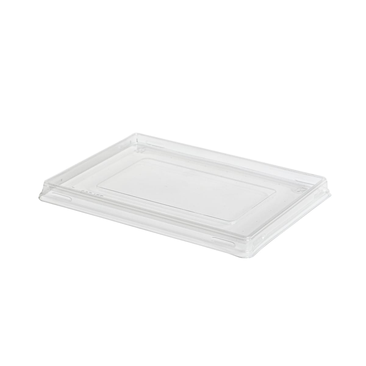 25TTK1200L.jpg PET lids for containers 200 x 140 mm, transparent, 50 pcs. - Image 1