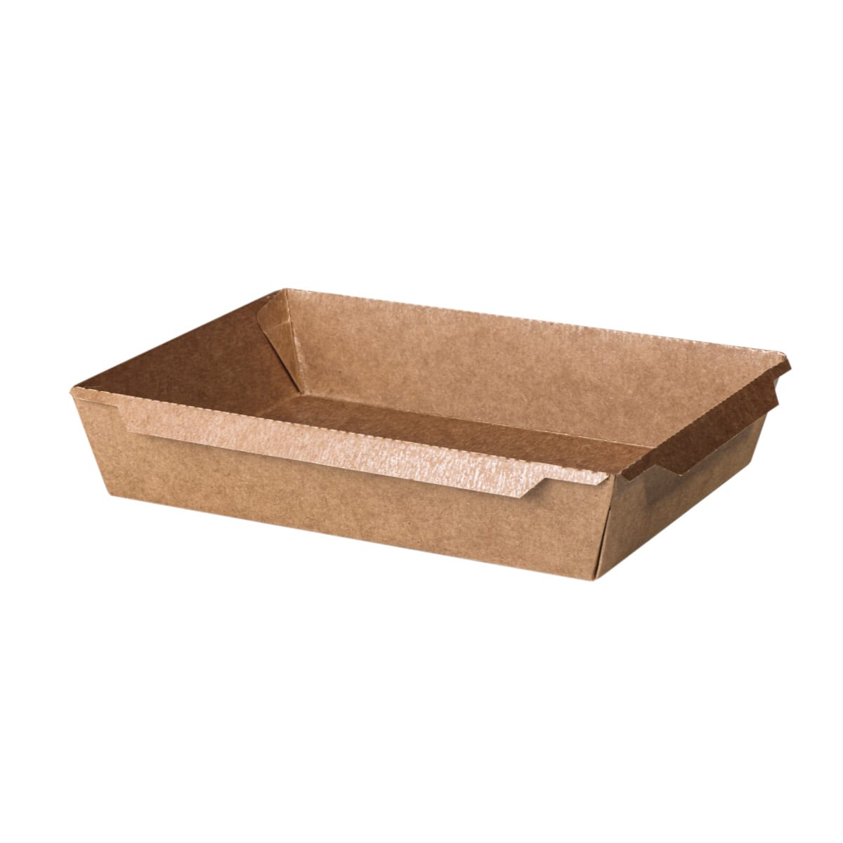 25TTK2100.jpg Indelia PAP/PE 2100ml, 240x165x48mm, kraft, 50vnt. - Image 1