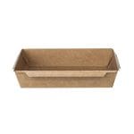 Indelia PAP/PE 2100ml, 240x165x48mm, kraft, 50vnt. - Image 2