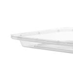 PP lids for containers 200x136mm, transparent, 50 pcs. - Image 3