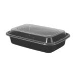 PP lids for containers 226x154mm, transparent, 50 pcs. - Image 2