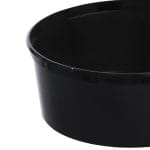 PP containers 350 ml, Ø125/48 mm, black, 50 pcs. - Image 2