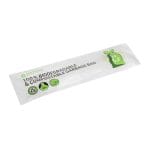 BIO garbage bags, 30L, (48x60cm), 18µm, 15 pcs. in a roll, green