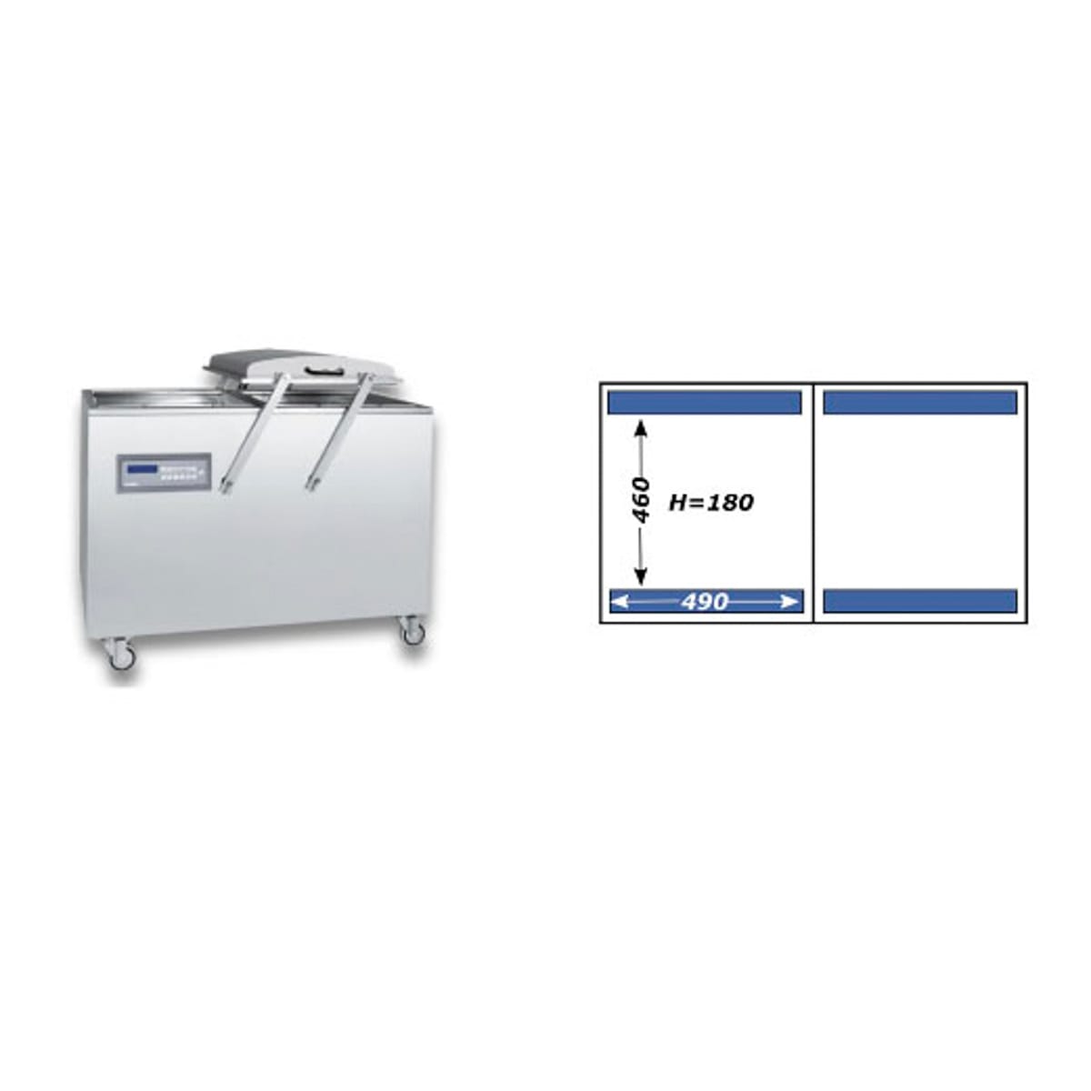 440022T.jpg Vakuuminio pakavimo įranga PP12 (pagal spec. užsakymą) - Image 1