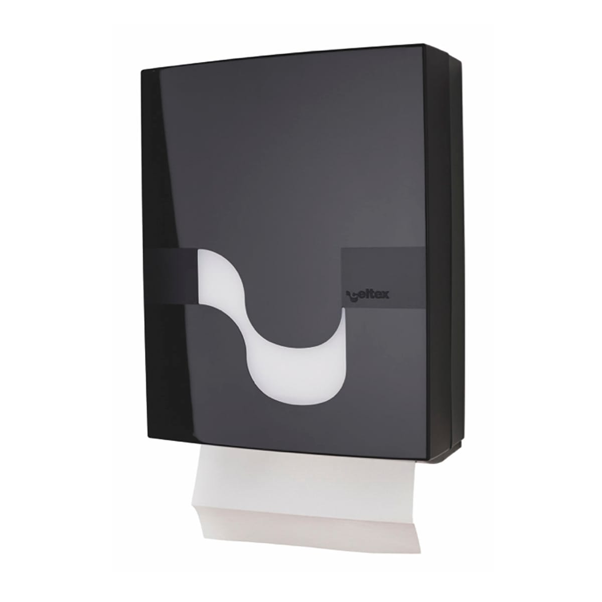 4410028.jpg Megamini tissue holder C92100, black - Image 1