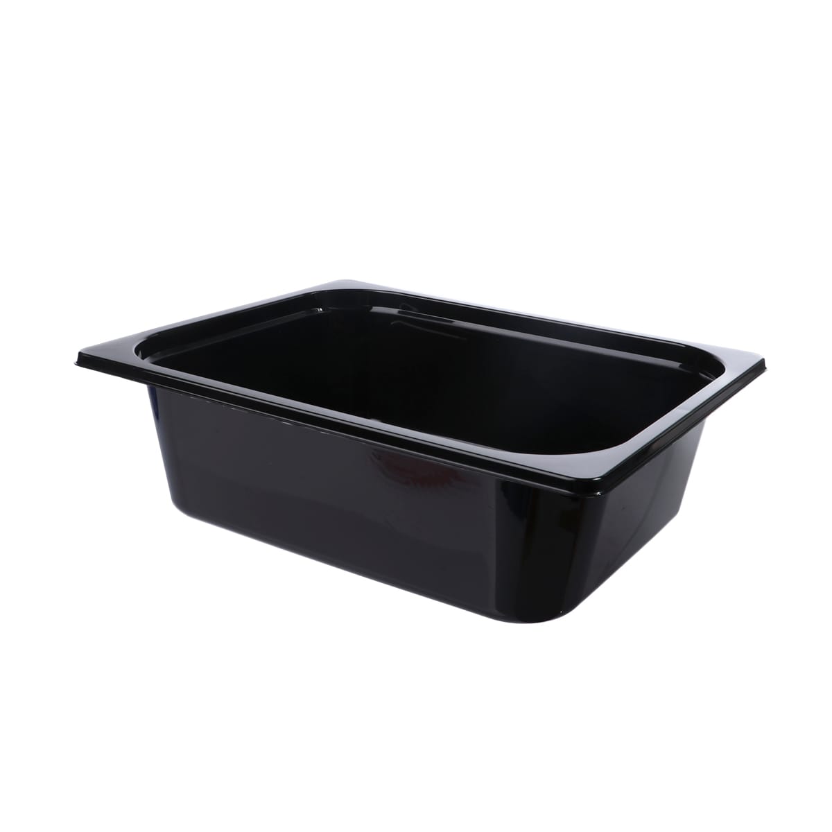 4412G100.jpg PP sealable containers 6300 ml 325 x 265 x 100 mm, black, 92 pcs. - Image 1