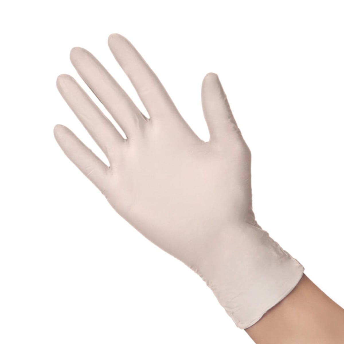50039SBP-AM.jpg Disposable latex gloves, size S, box of 100 pcs. - Image 1