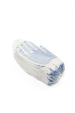 Gloves with rubber dots, cotton - Image 2