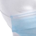 Disposable protective 3-layer face mask, pack of 50 - Image 2