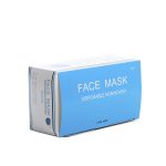 Disposable protective 3-layer face mask, pack of 50 - Image 4