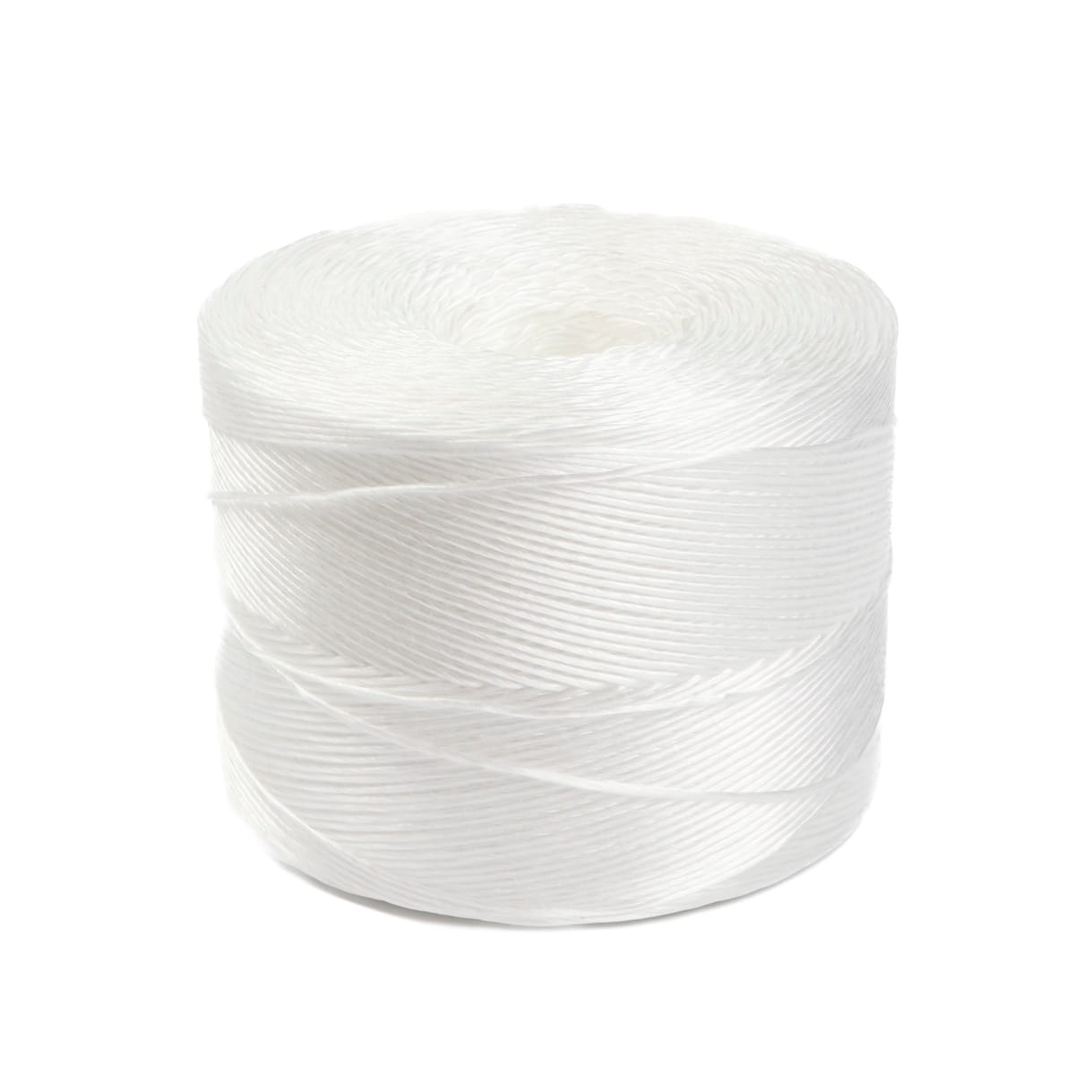 51201.jpg Špagatas baltos sp., PP, 1400m/rul., 2 kg - Image 1
