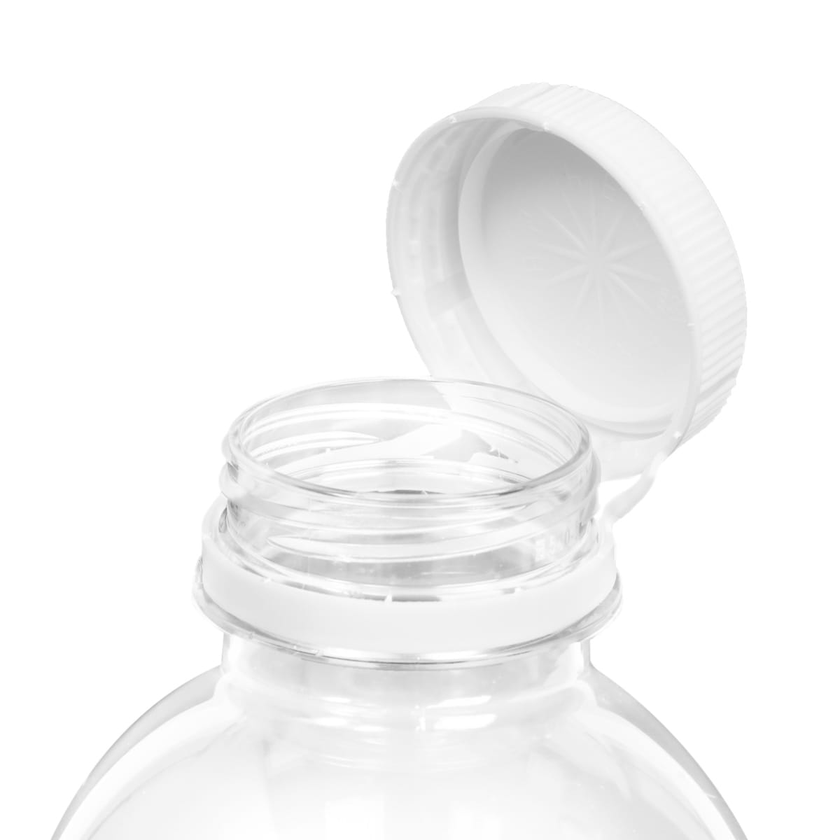 54VBN.jpg Non-detachable caps for bottles Ø38 mm, white - Image 1
