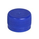 Non-detachable caps for bottles Ø28 mm, blue - Image 2