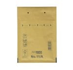 Soft envelope 120x175 (100x165), PAP+PE, brown, 11A