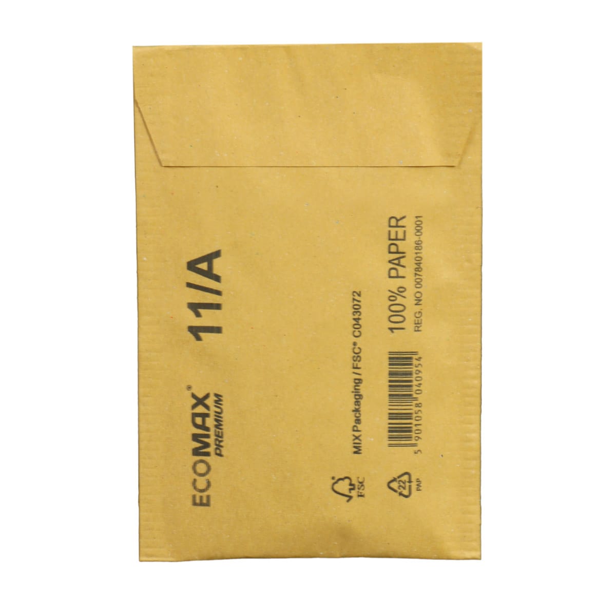 599011EM.jpg Soft envelope 120x175 (100x165), 100% PAP, brown, 11A - Image 1
