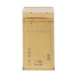 Soft cover envelope 140x230 (120x220), PAP+PE, brown, 12B - Image 2