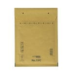 Soft envelope 170x230 (150x220), PAP+PE, brown, 13C
