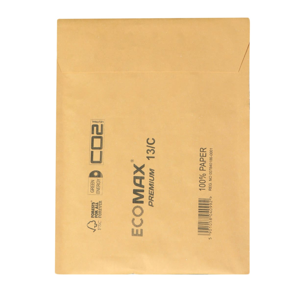 599013EM.jpg Soft envelope 170x225 (150x215), 100% PAP, brown, 13C - Image 1