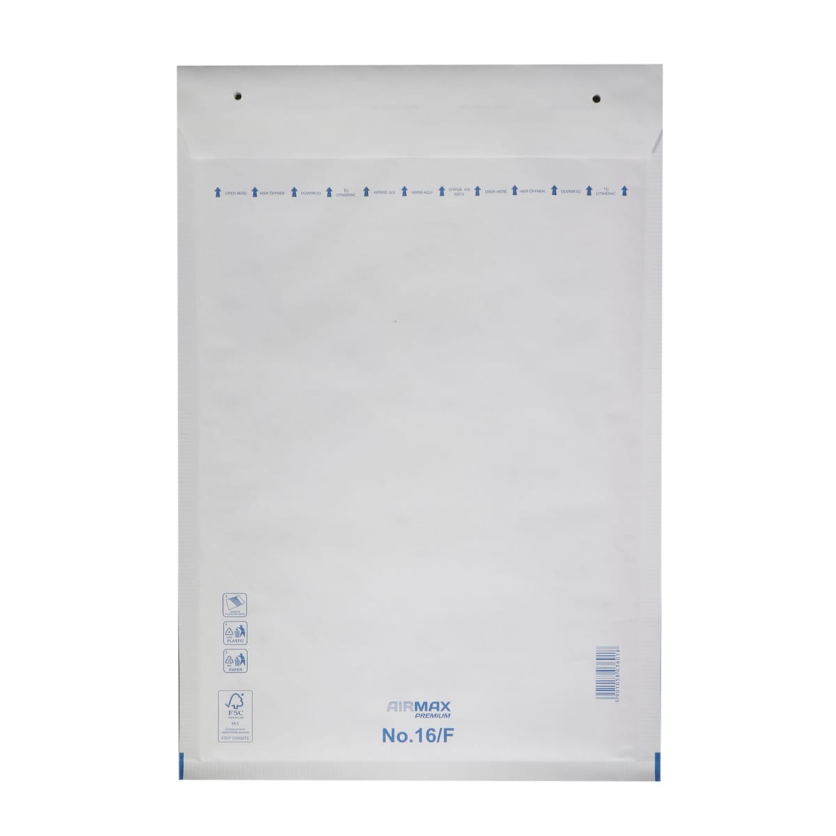 599016AMW.jpg Soft envelope 240x350 (220x340), PAP+PE, white, 16F - Image 1