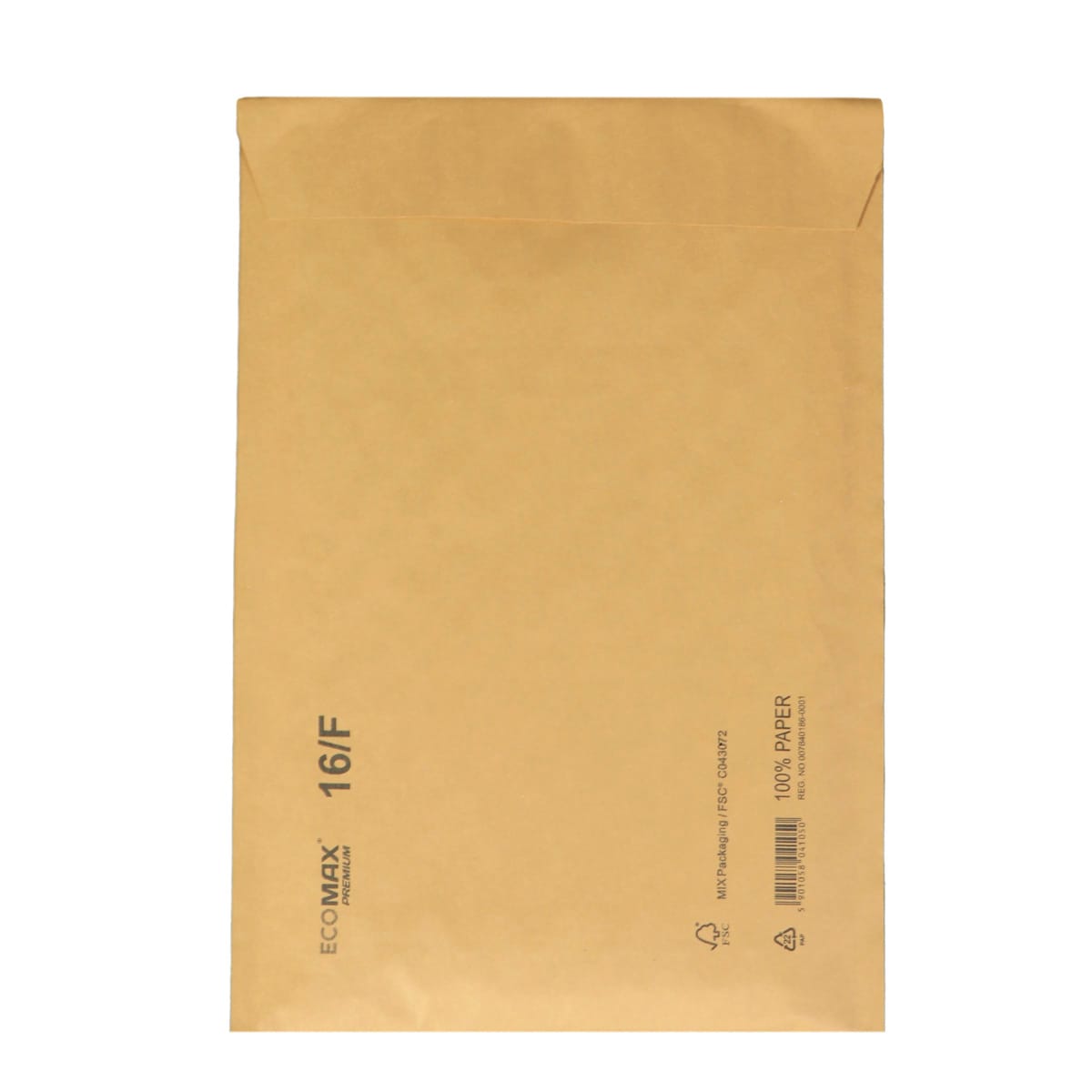 599016EM.jpg Soft cover envelope 240x350 (220x340), 100% PAP, brown, 16F - Image 1