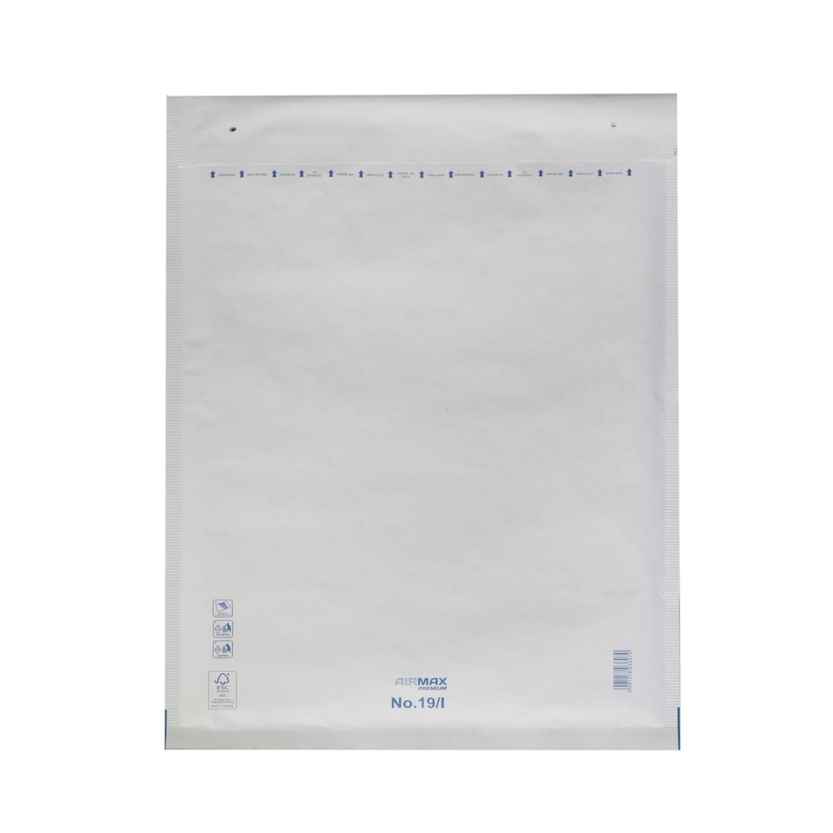 599019AMW.jpg Soft cover envelope 320x455 (300x445), PAP+PE, white, 19I - Image 1