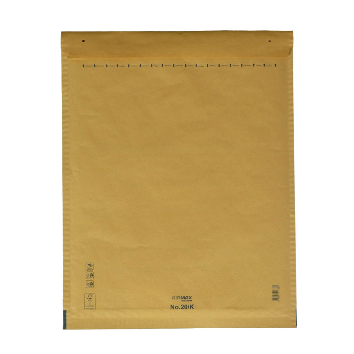 599020AMB.jpg Soft cover envelope 370x480 (345x470), PAP+PE, brown, 20K - Image 1