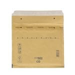 Soft cover envelope 200x175 (180x165), PAP+PE, brown, CD - Image 2