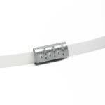 Strap 12 mm x 0.55 mm x 3000 m, PP, white - Image 3