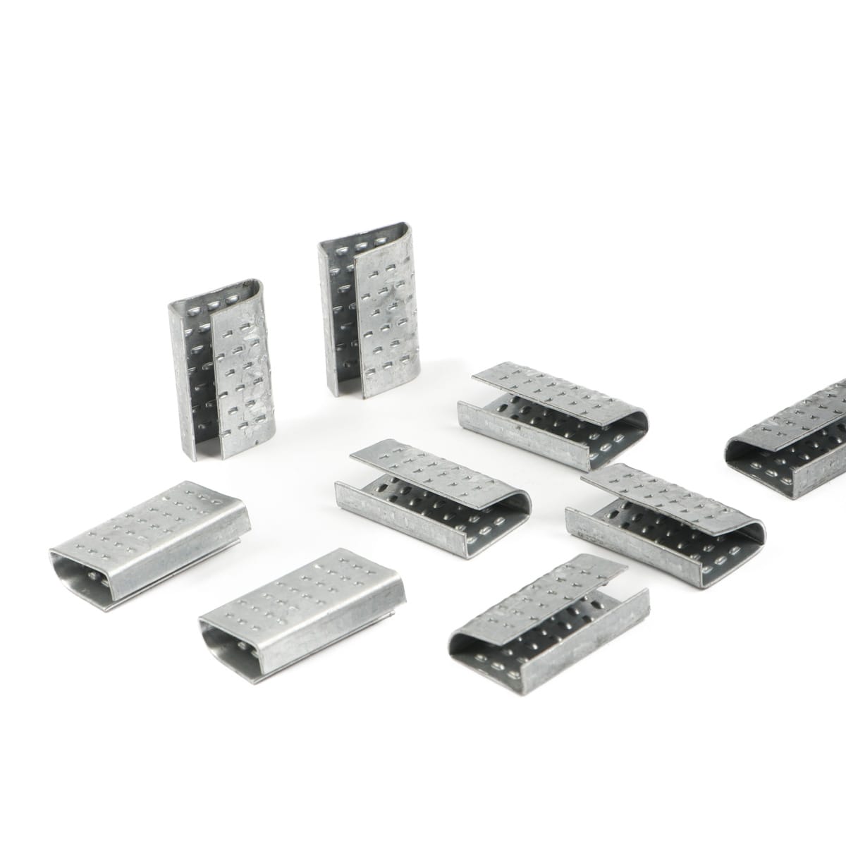 75220-16.jpg Metal clips 16 mm x 30 mm for strap tape - Image 1