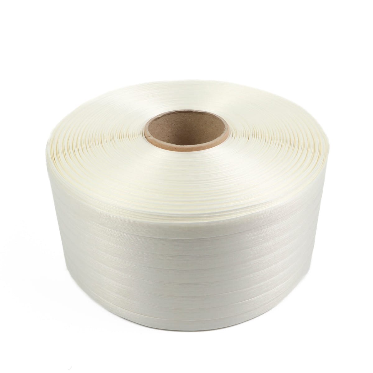 75316HM.jpg Hot Melt polyester strap 16 mm x 850 m, white - Image 1