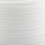 Braided textile strap 19 mm x 640 m, white - Image 3