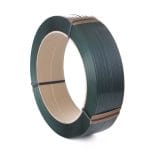 Strap  15 mm x 0.6 mm x 1750 m, PET, green