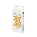 Holiday candles "3", 1 pc. - Image 2