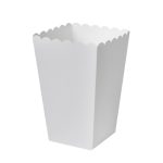Special cardboard box, 250 g/m², 100 pcs., white, popcorn M