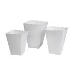 Special cardboard box, 250 g/m², 100 pcs., white, popcorn M - Image 3