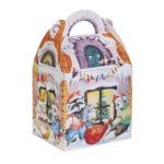 Gift box 135x107x125mm "Christmas House" - Image 2