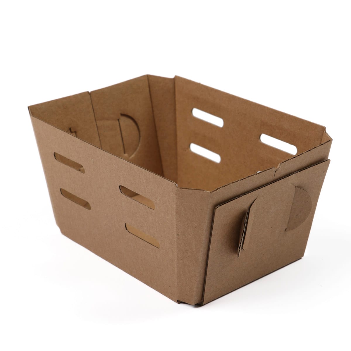K1399780BR.jpg Cardboard boxes for berries, 500 g, kraft - Image 1