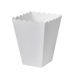 Kartoninė dėžutė, 250 g/m², 100 vnt., balta, popkornas L, spec.