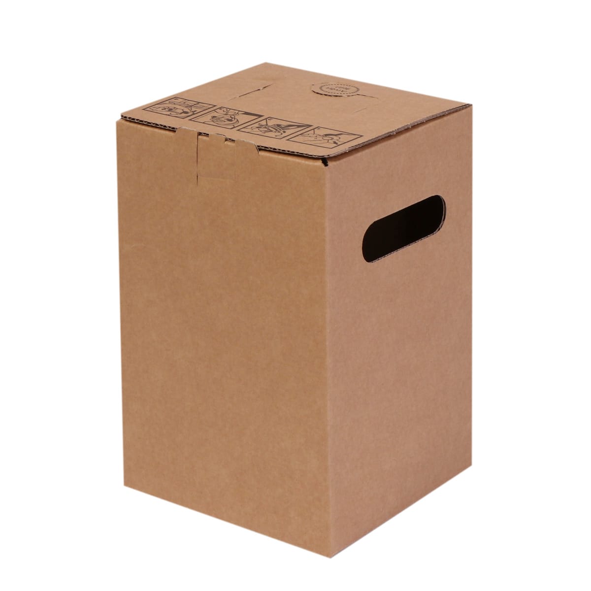 K159153233.jpg Gofruoto kartono dėžutė maišeliui 5l bag in box - Image 1