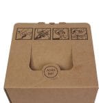 Gofruoto kartono dėžutė maišeliui 5l bag in box - Image 2