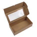 Gift box 320x165x93mm with PE window (FEFCO 0427) - Image 3
