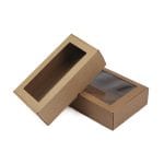 Gift box 320x165x93mm with PE window (FEFCO 0427) - Image 4