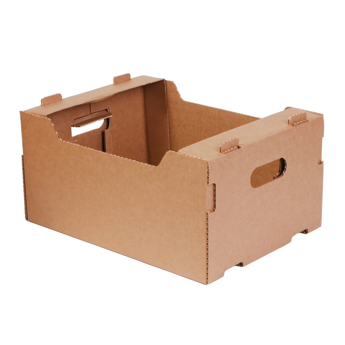 K3828185.jpg Corrugated cardboard boxes 380x280x185mm, brown, 16C - Image 1