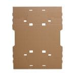 Corrugated cardboard boxes 380x280x185mm, brown, 16C - Image 2