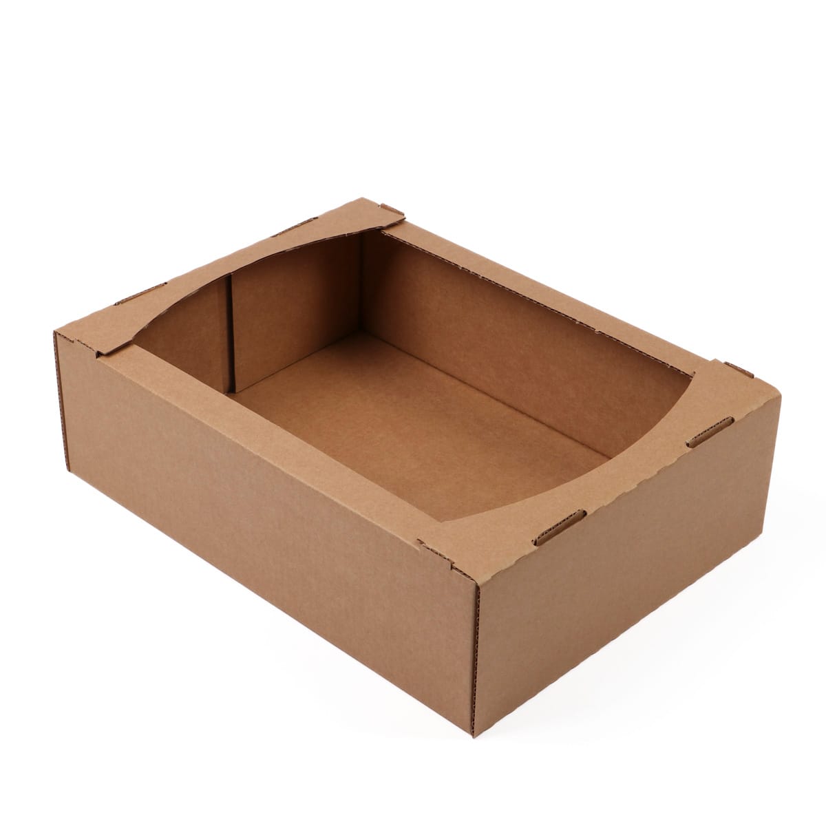 K385283110B.jpg Corrugated cardboard boxes 385x283x110mm, 15B, brown - Image 1
